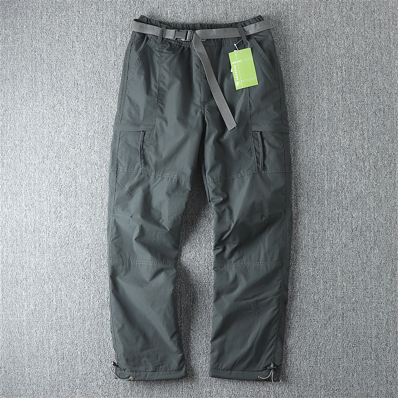 Windproof Waterproof Outdoor Men's Winter Cargo Pants