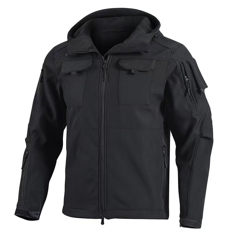 Soft Shell Fleece-lined Windproof Waterproof Jacket