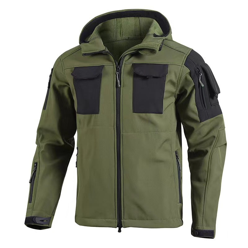Soft Shell Fleece-lined Windproof Waterproof Jacket