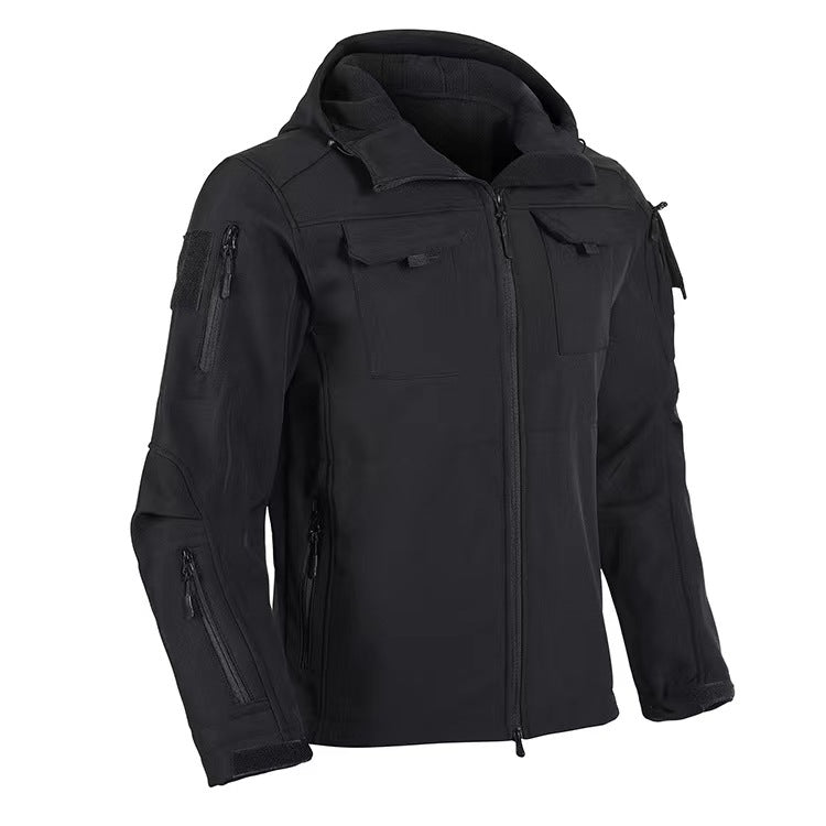 Soft Shell Fleece-lined Windproof Waterproof Jacket