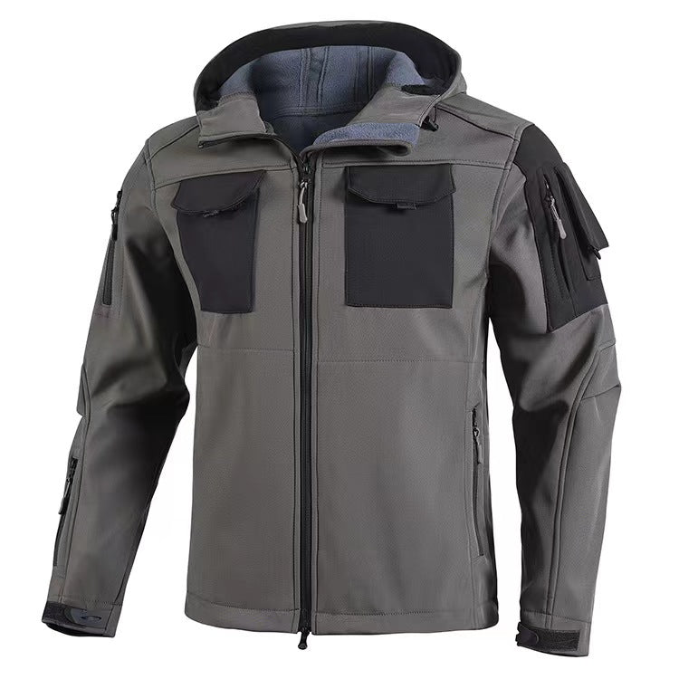 Soft Shell Fleece-lined Windproof Waterproof Jacket