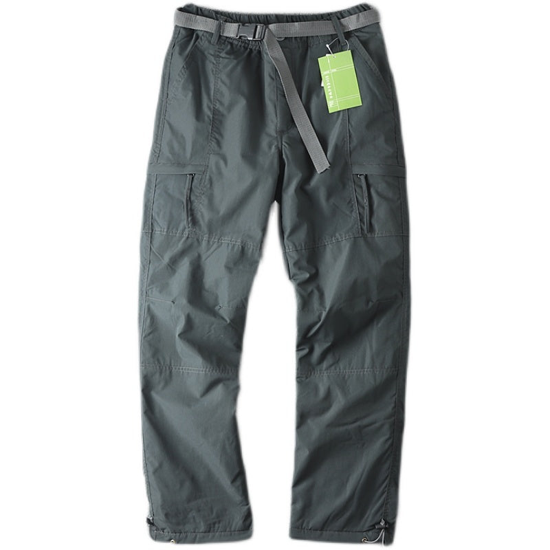 Windproof Waterproof Outdoor Men's Winter Cargo Pants