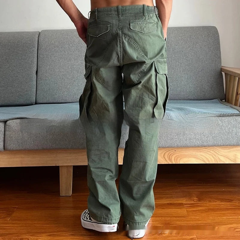 Men's Large Loose Wear-resistant Cargo Pants