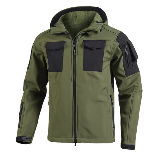 Soft Shell Fleece-lined Windproof Waterproof Jacket