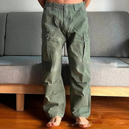 Men's Large Loose Wear-resistant Cargo Pants
